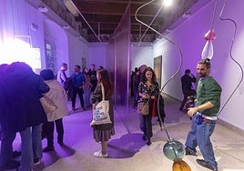 La bienal Cáceres Contemporánea se ha inaugurado este miércoles en el Palacio de Moctezuma.
