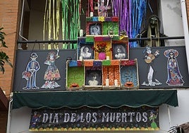 La barriada de El Prado de Mérida se apunta a la celebración del 'Día de Muertos