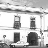 Imagen antigua de Almendralejo.