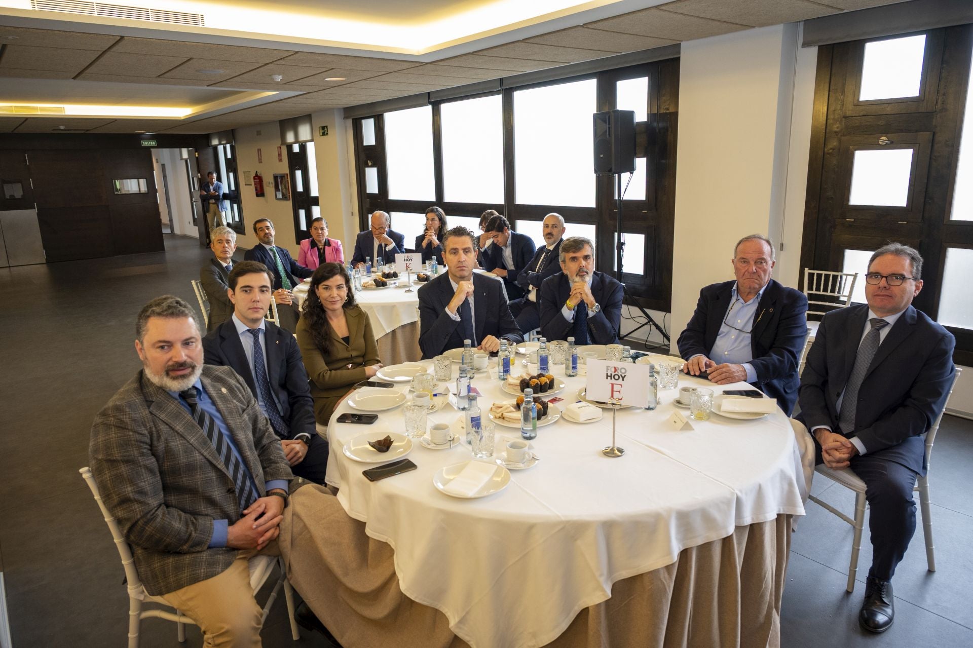 Antonio Ventura, Javier Píriz, María del Carmen Palacios, Eusebio Fernández-Cortés, Adrián Urbano,Florentino Tienza y Eduardo José Fernández.
