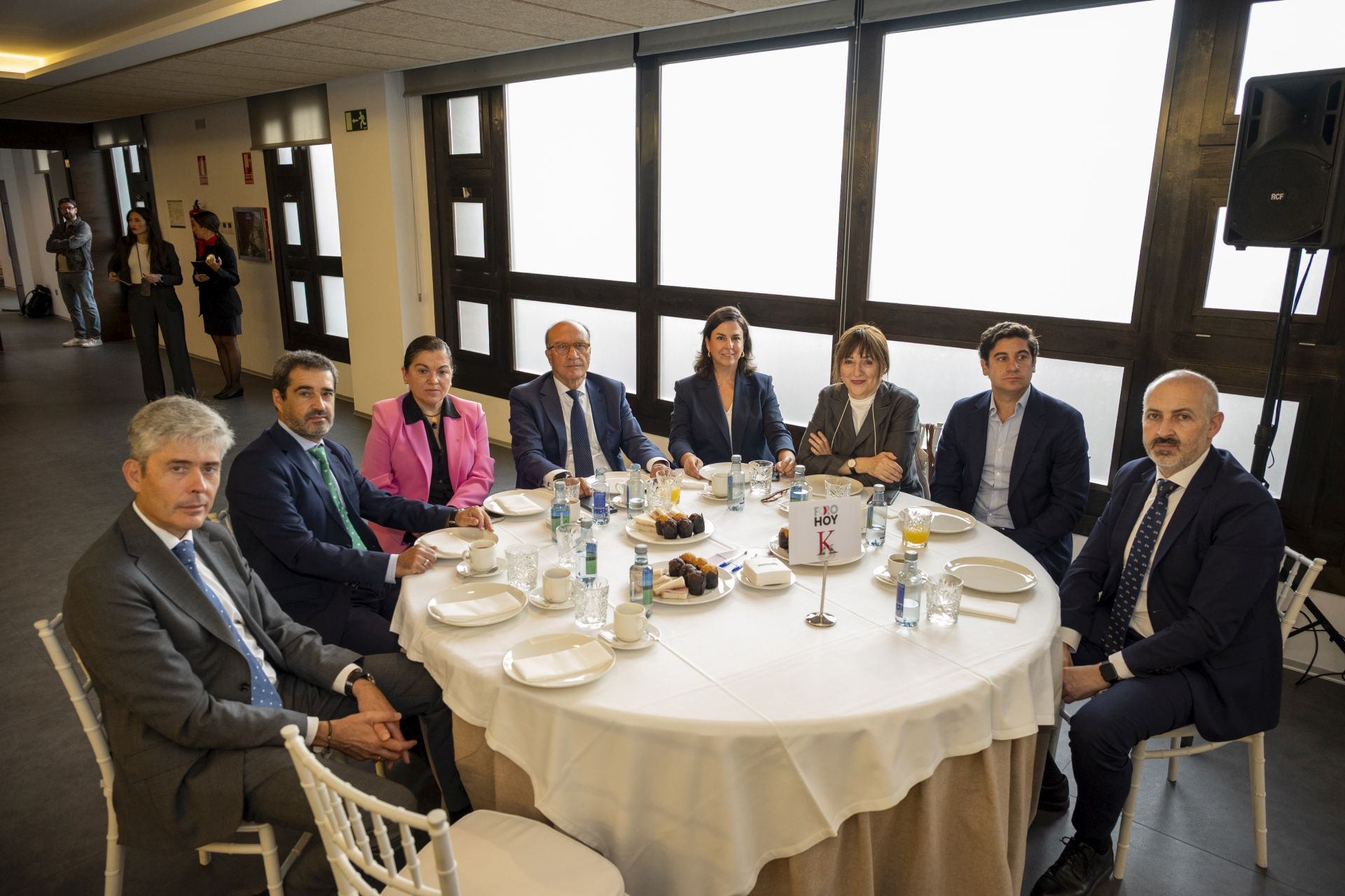 Eugenio Agarrado, José Raúl Fernández, Gema Merino, Julio Morales, Ana Belén Durán, Carmen Gutiérrez, Jesús Bardají y Antonio del Hoyo.