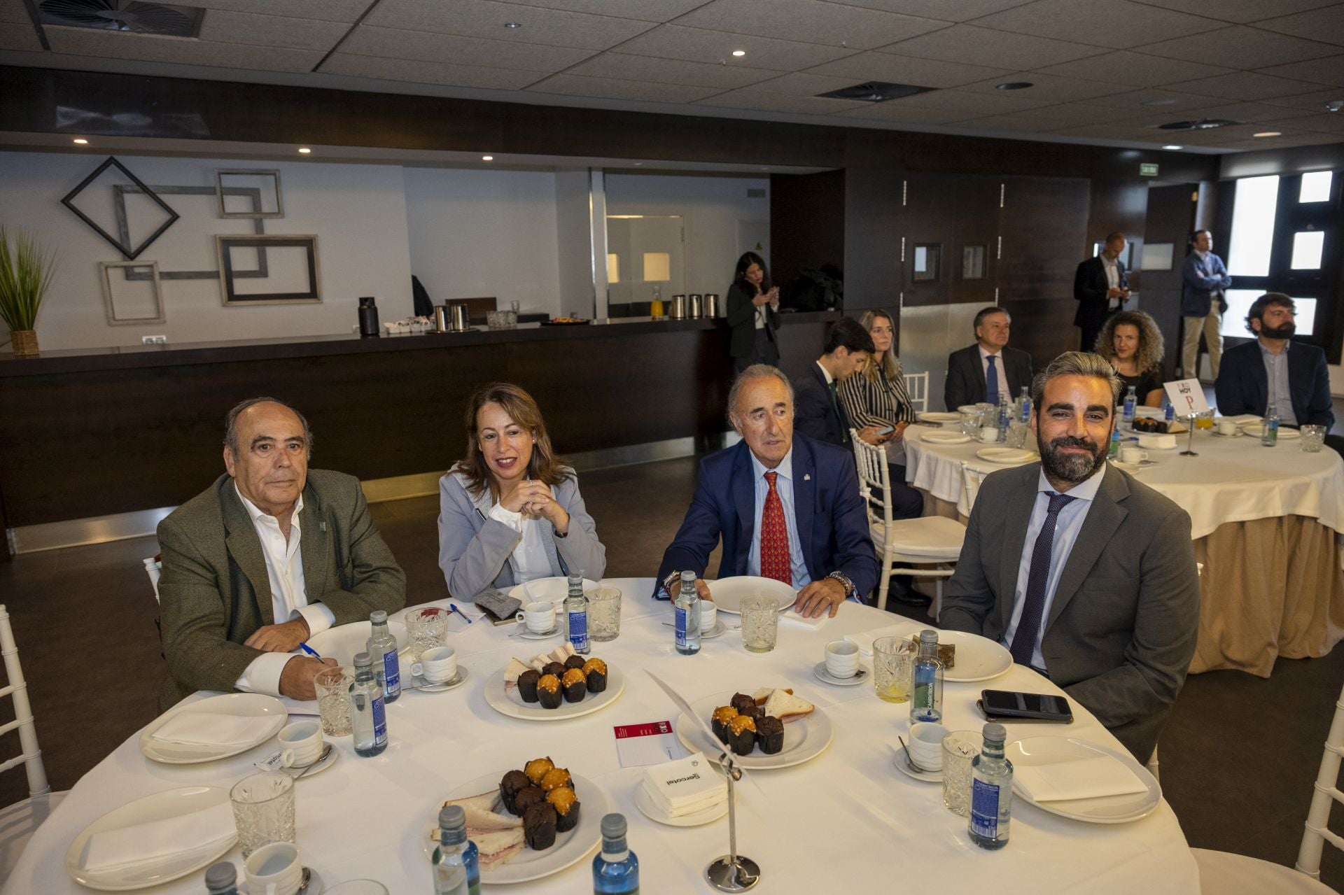 Miguel Ángel Fajardo, Pilar García, Emilio Doncel y Francisco Morán.