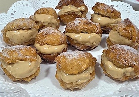 Los buñuelos rellenos más rápidos con tan solo dos ingredientes