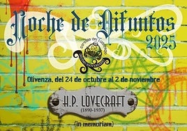 Olivenza celebra la 'Noche de los Difuntos 2025' con un homenaje a Lovecraft