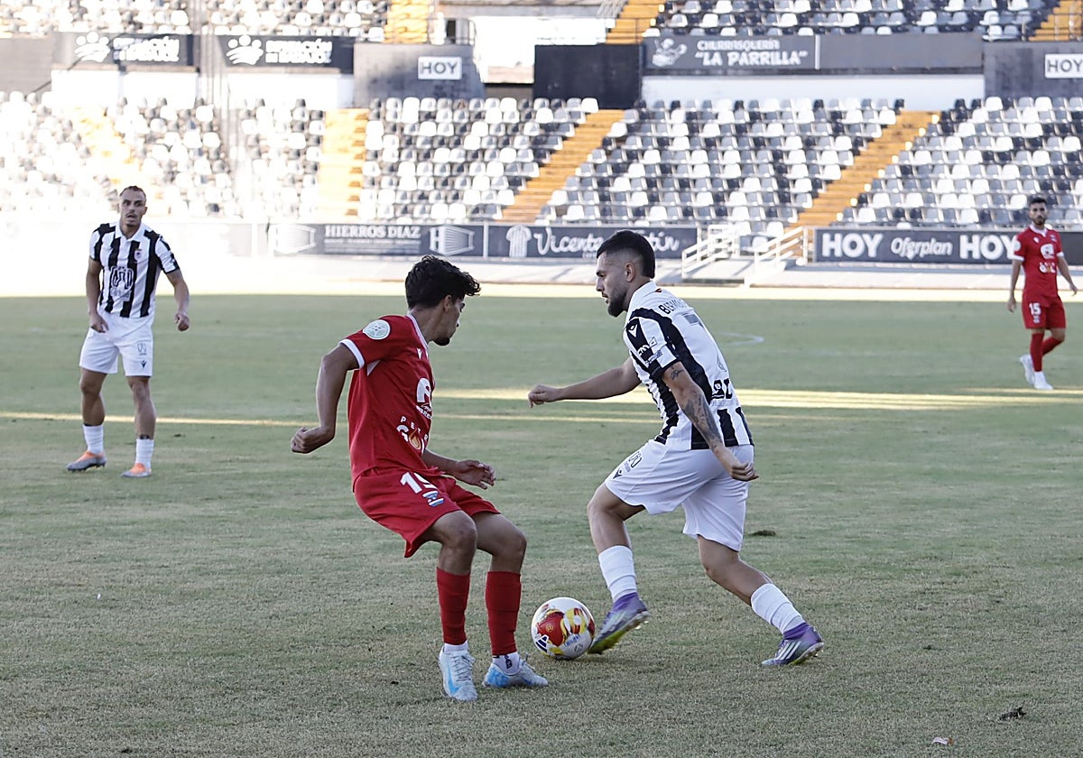 Bermu ha sido clave durante la plaga de lesiones del Badajoz.