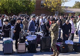 Jornada de bienvenida en el Cefot de Cáceres este lunes.
