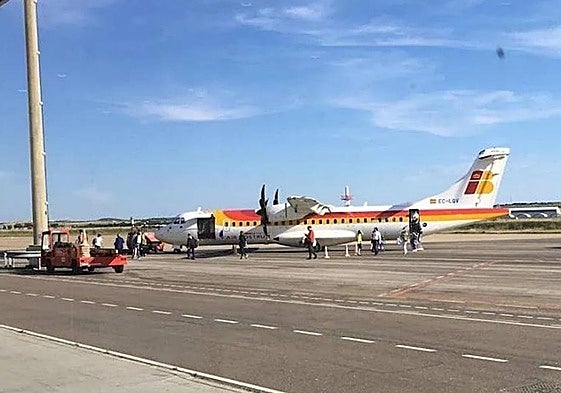 Retraso en los vuelos entre Madrid y Badajoz por una incidencia técnica