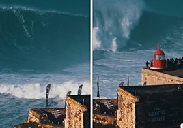 La costa de Portugal se prepara para otro oleaje histórico: el mar podría alcanzar hasta 15 metros