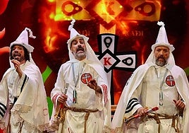 Cuarteto del Gago, de Cádiz, que estará en la gala del día 22.