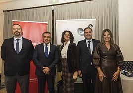 Francisco Márquez, Alfonso Sánchez, María Olivia Cid, Francisco Caballero de Alba e Isabel Chaves
