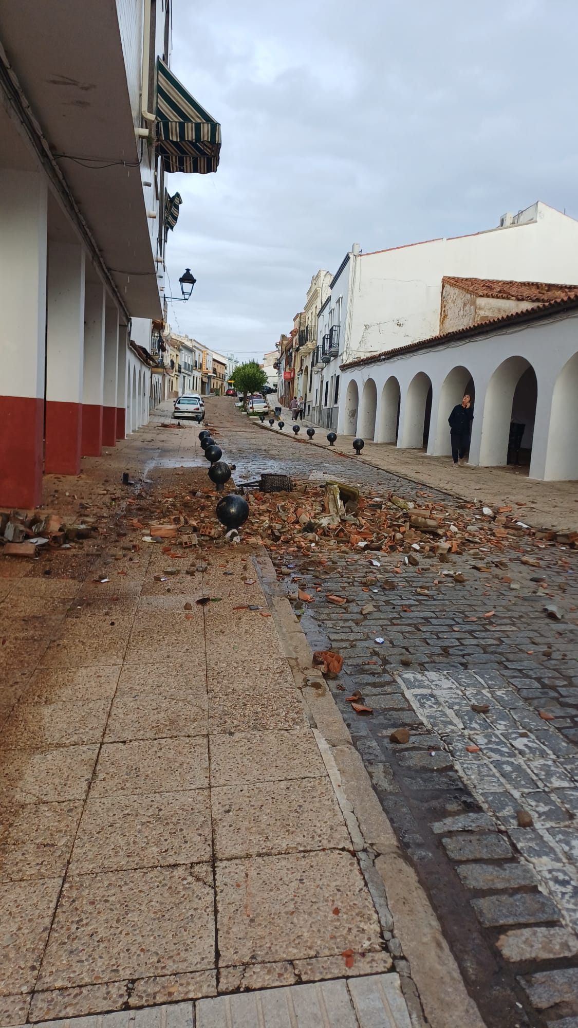 Fotos | Un &#039;pequeño&#039; tornado causa destrozos en La Zarza