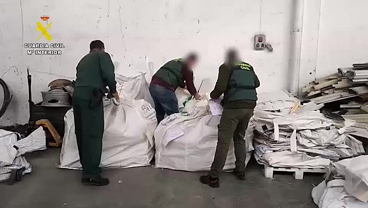 Detienen a 18 personas por más de 30 robos de cobre con un valor de 1,7 millones de euros