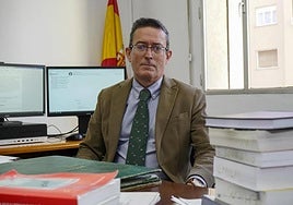Emilio Serrano, magistrado de la Audiencia Provincial de Badajoz que será ponente de la sentencia sobre el contrato del hermano del presidente del Gobierno en la Diputación de Badajoz.