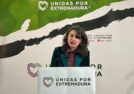 Irene de Miguel será ratificada como candidata de Unidas por Extremadura.