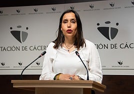 Angélica García, diputada delegada del área correspondiente.