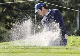 Campillo emborrona un buen inicio en Abu Dhabi