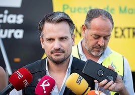 Abel Bautista, consejero de Presidencia y secretario general del PP extremeño.