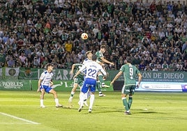 Acción del duelo ante el Tenerife en el Príncipe Felipe.