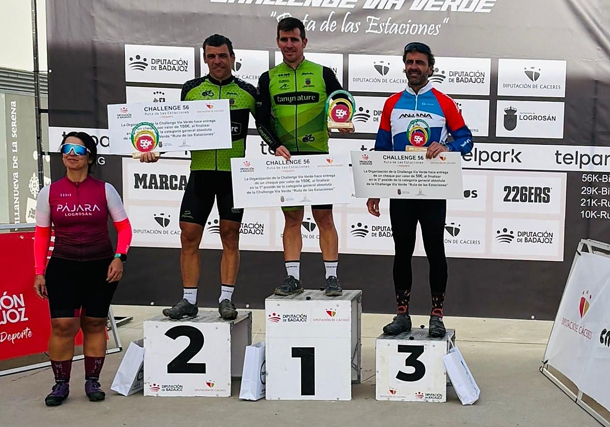 El Tany Nature completó el pleno en el podio con Daniel Sánchez Cidoncha, su hermano Pedro y Roberto Garrido.