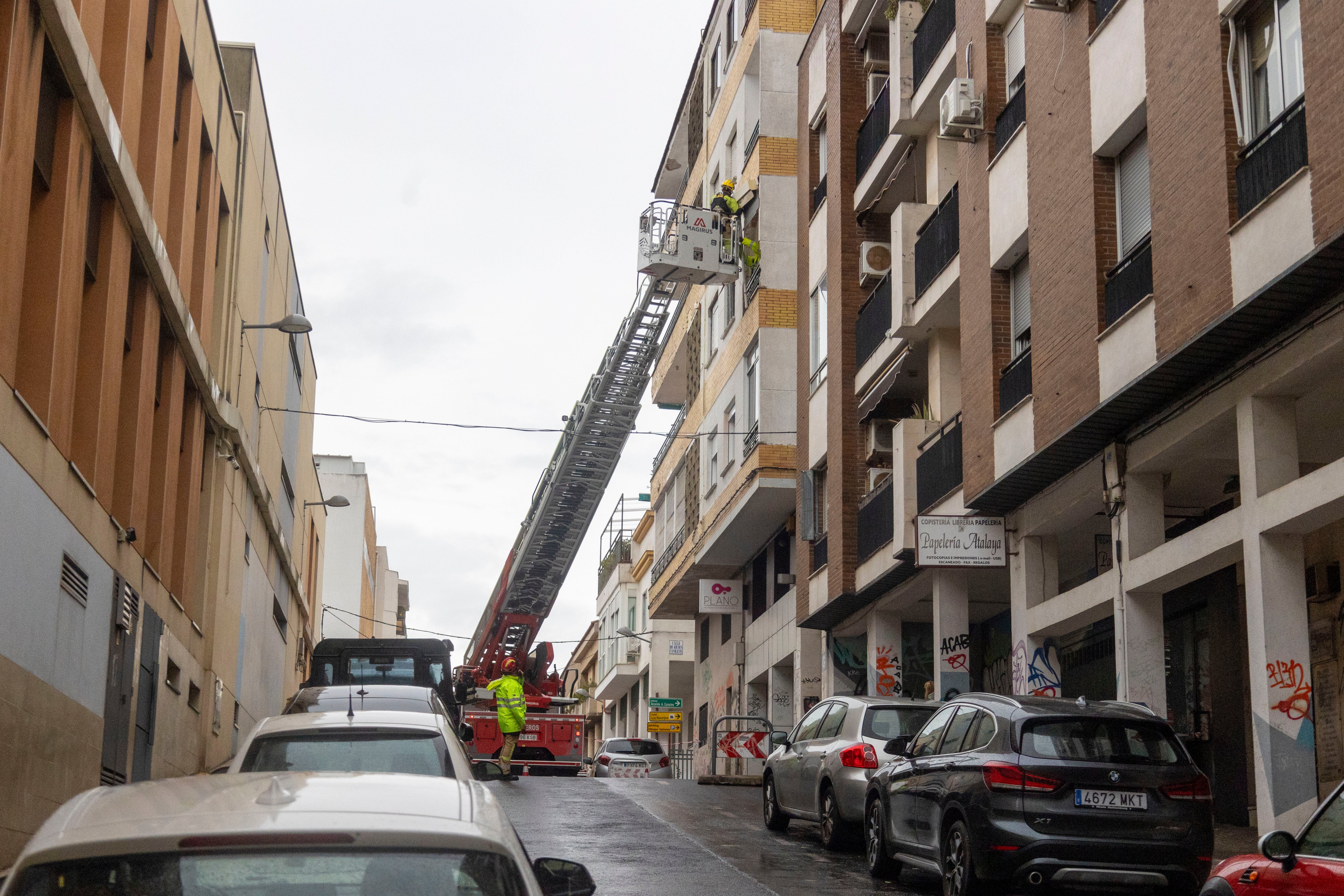 Fotos | El paso de la borrasca Claudia por Cáceres