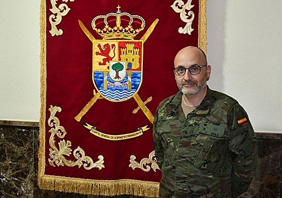 Álvaro Díaz Fernández, nuevo general jefe de la brigada 'Extremadura XI'