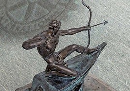 Escultura de Juan de Ávalos que se entrega como Premio Excelencia por el Club Rotary de Mérida.