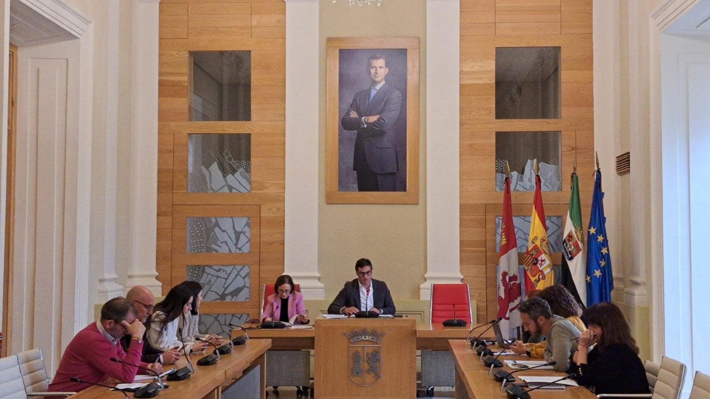 Comisión de Cultura celebrada ayer en el salón de plenos.