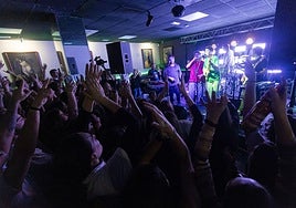 Concierto del grupo en Cáceres.