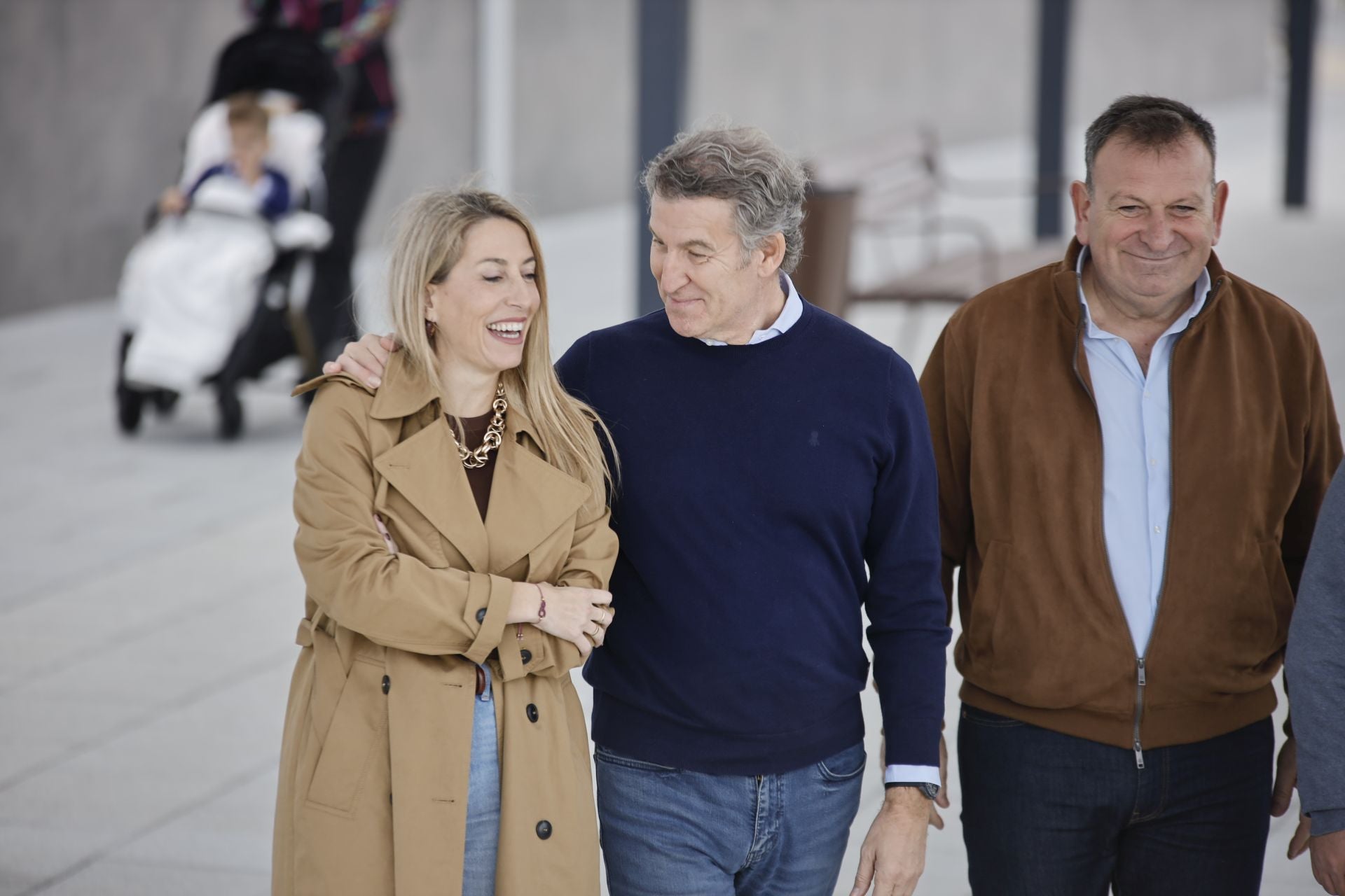 Así ha sido el acto de Feijóo y Guardiola en Lobón