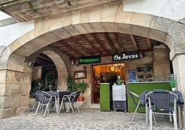 Entrada al restaurante.