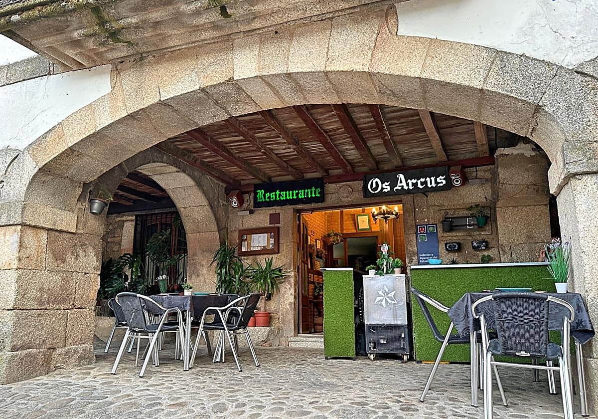 Entrada al restaurante.