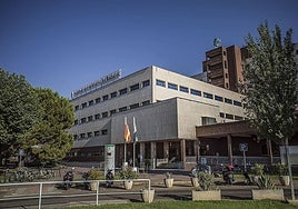 Hosptial Universitario de Badajoz.