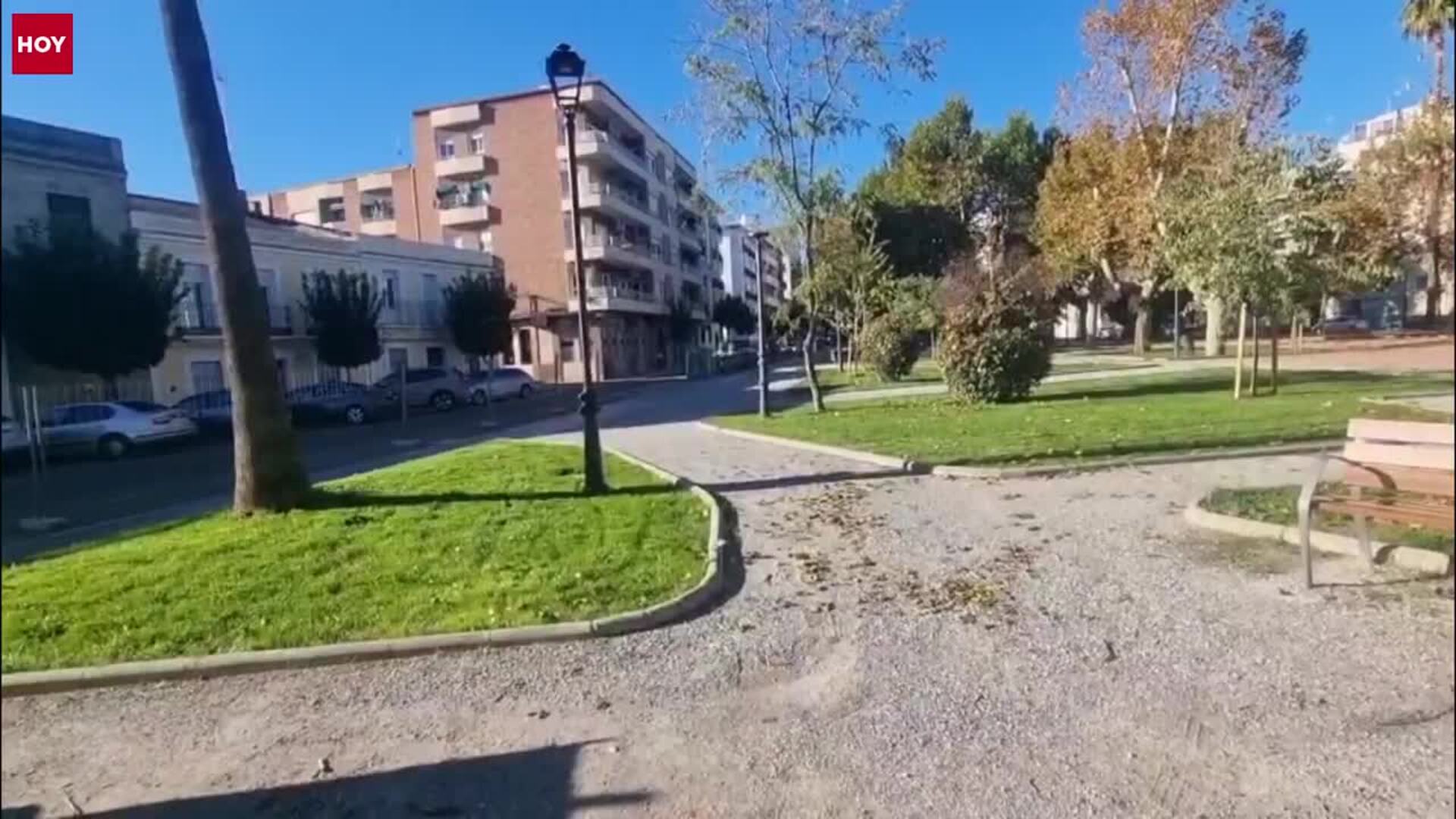 Reabre el céntrico parque López de Ayala de Mérida tras su reforma