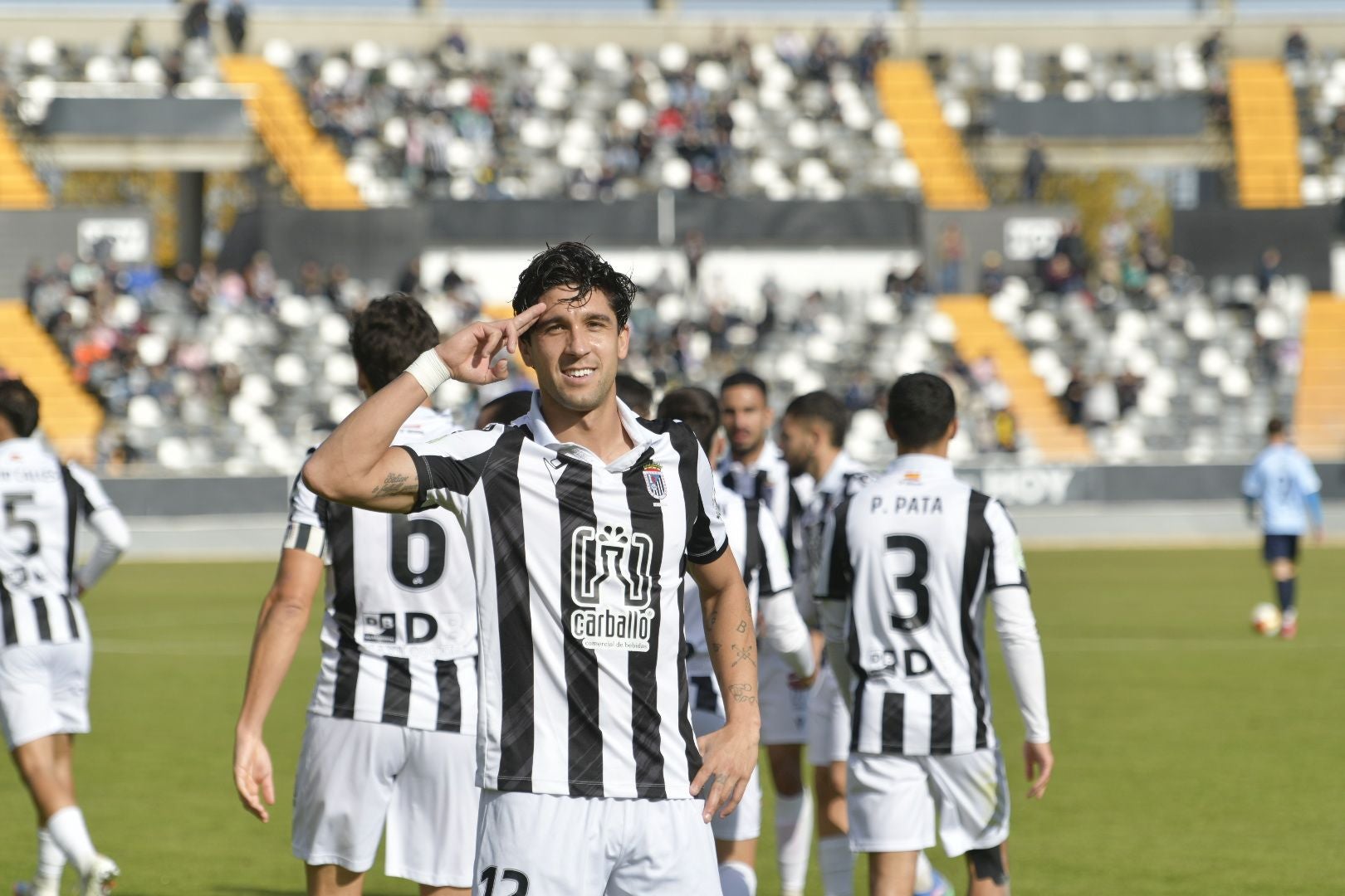 Las mejores imágenes del partido CD Badajoz-CF Villanovense