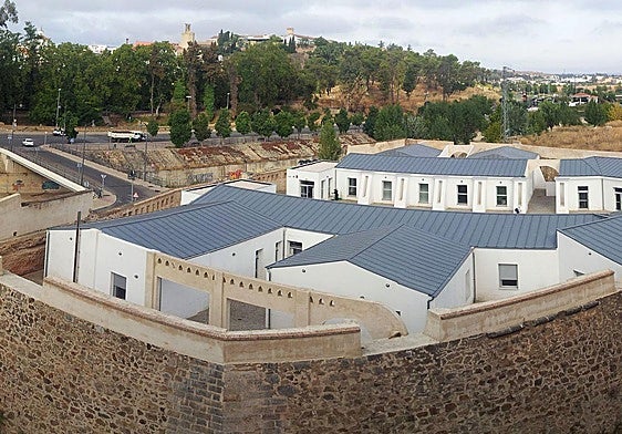 Los recreadores de la guerra de la Independencia fueron los últimos huéspedes del albergue del Revellín en marzo.