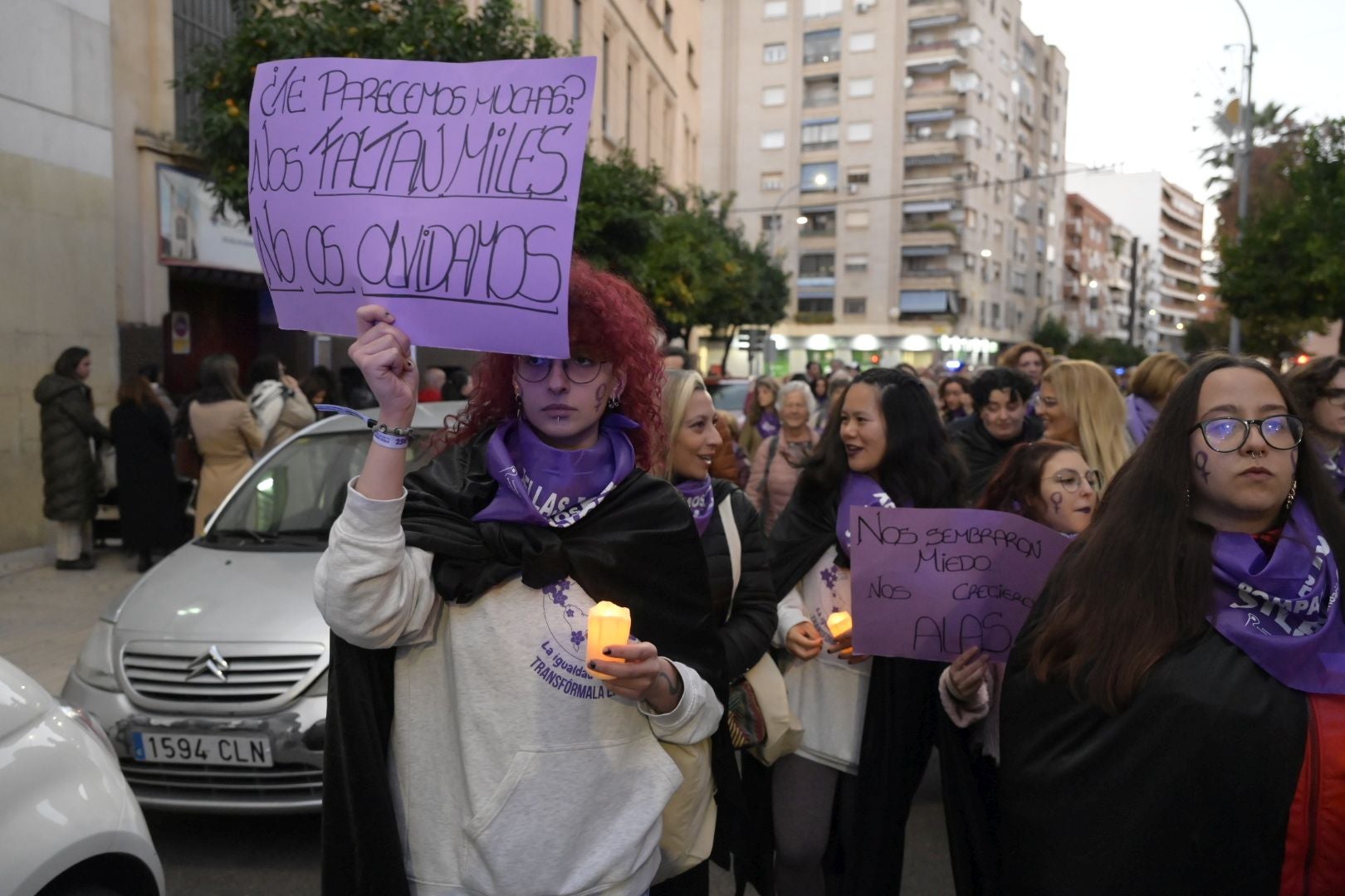 Manifestación en Badajoz