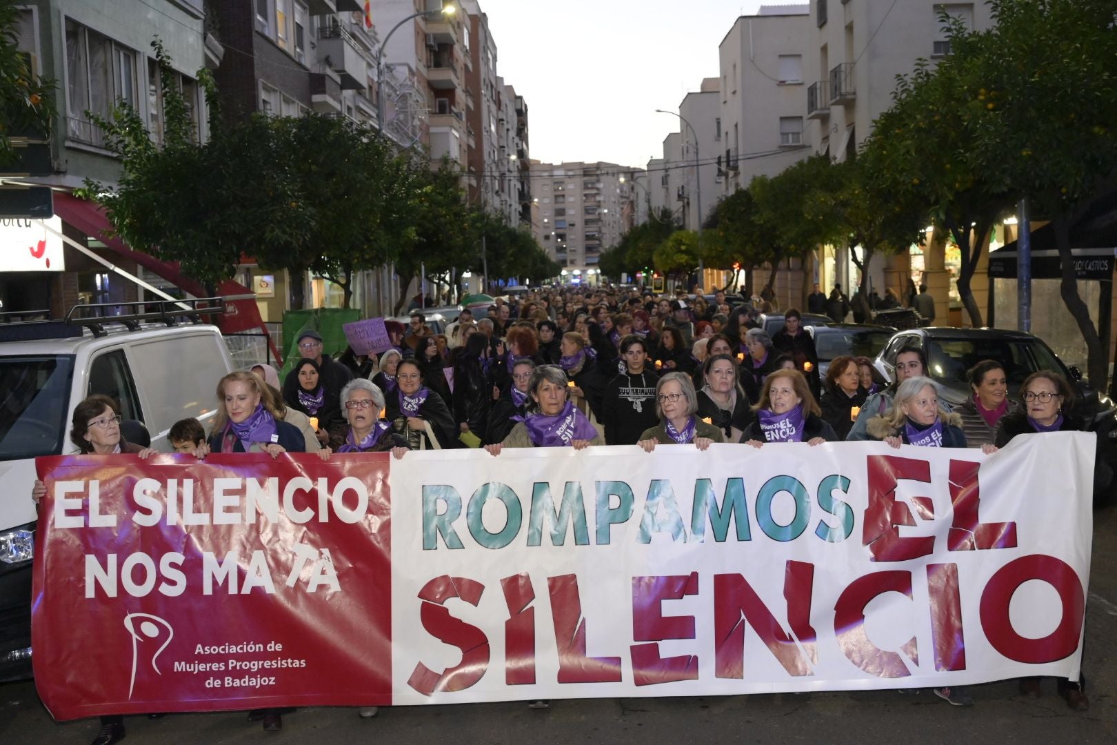 Manifestación en Badajoz