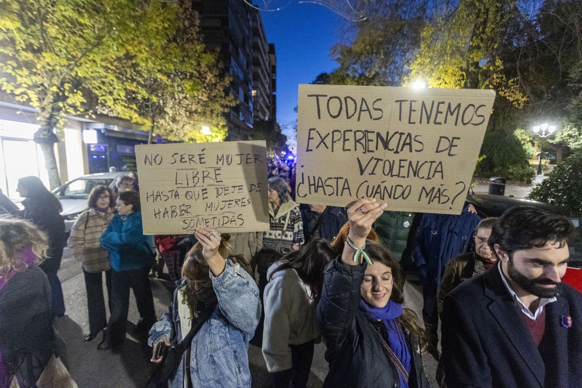 Manifestación en Cáceres