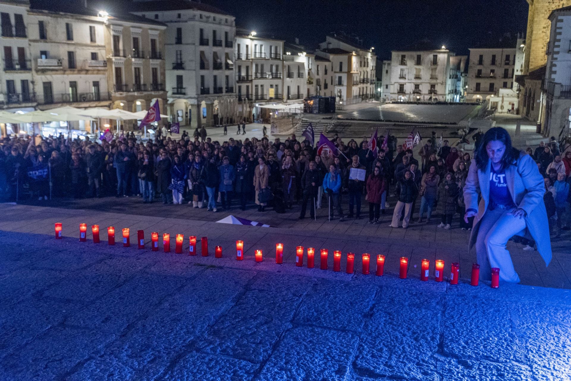 Manifestación en Cáceres
