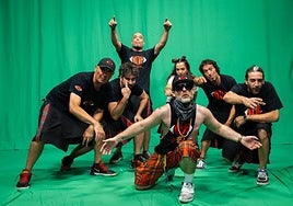 Foto promocional del nuevo proyecto de Los Niños de los Ojos Rojos.