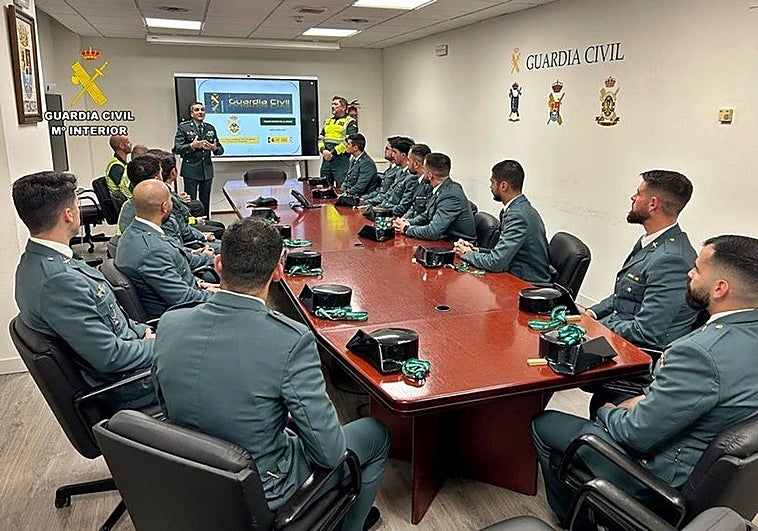 Trece nuevos agentes en formación se suman a la plantilla de Tráfico de la Guardia Civil en Extremadura