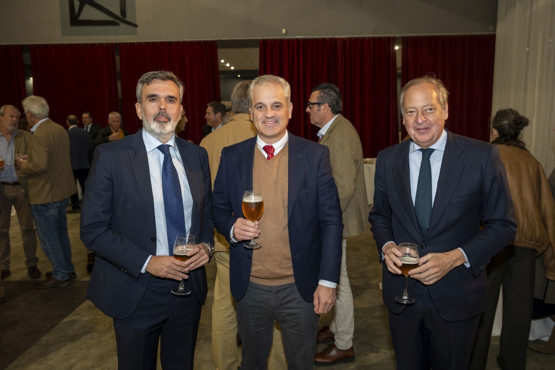 Adrián Urbano, Rafael Velázquez y Álvaro Rodríguez Guitart.