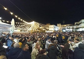 El encendido de Navidad en Cáceres, en imágenes