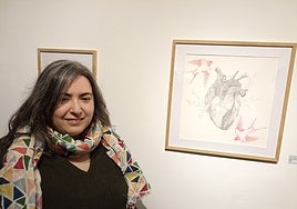 La ilustradora María Polan exhibe en La Sindicalista su muestra 'Por mi propio camino'.