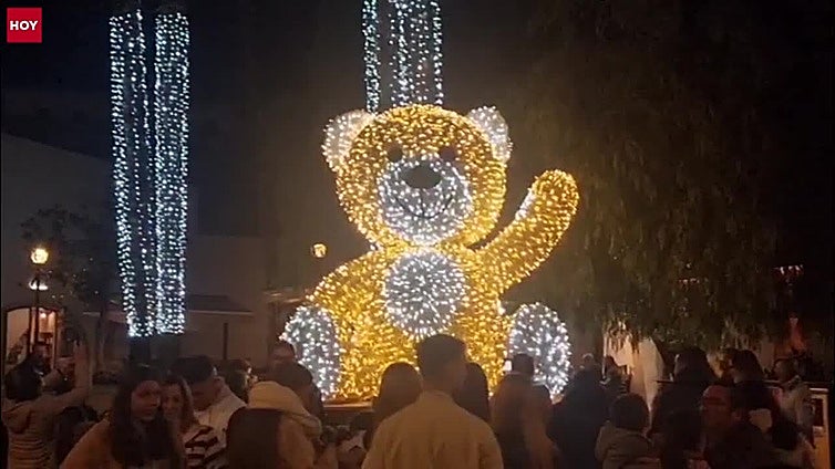 Encendido de las luces de Navidad en Mérida