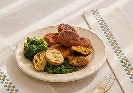 Receta infantil de hamburguesitas de guisantes