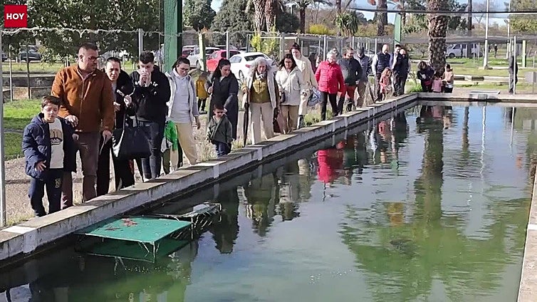 Puertas abiertas en la piscifactoría de Villafranco