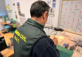 Un agente de la GIAT.