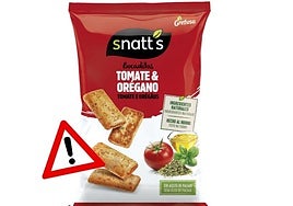 Alerta alimentaria: partículas metálicas en este lote de bocaditos de Grefusa