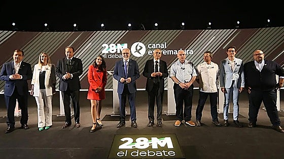 El debate de Canal Extremadura será el día 11 y durará dos horas y media